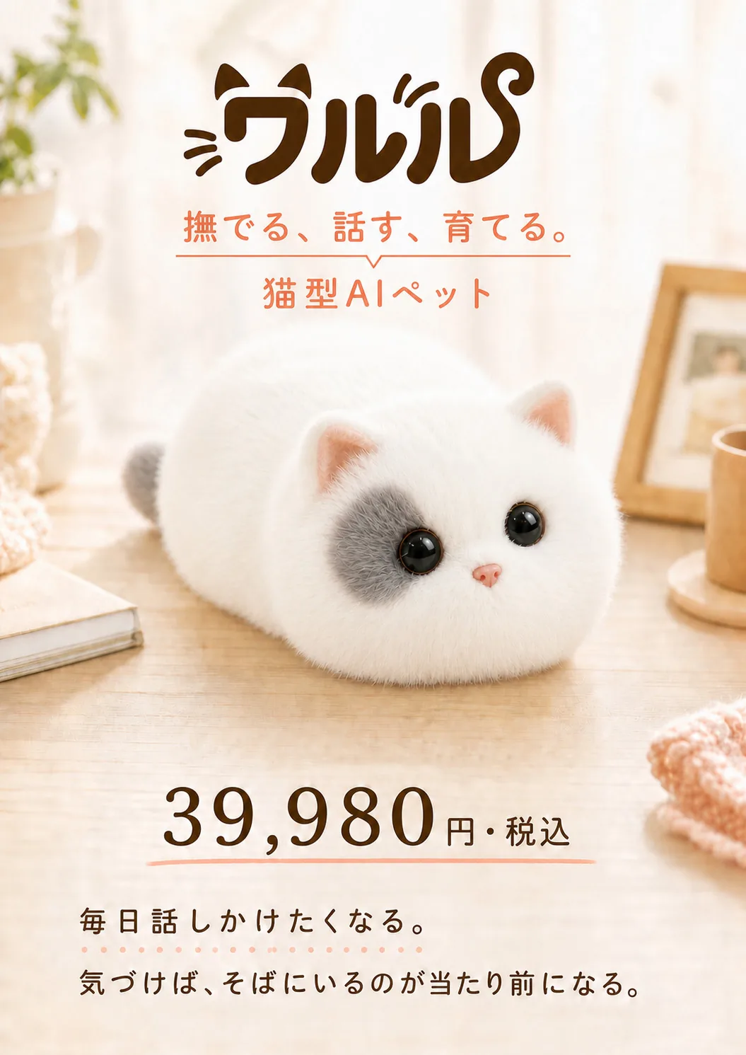 猫型AIペット ワルル（Walulu）