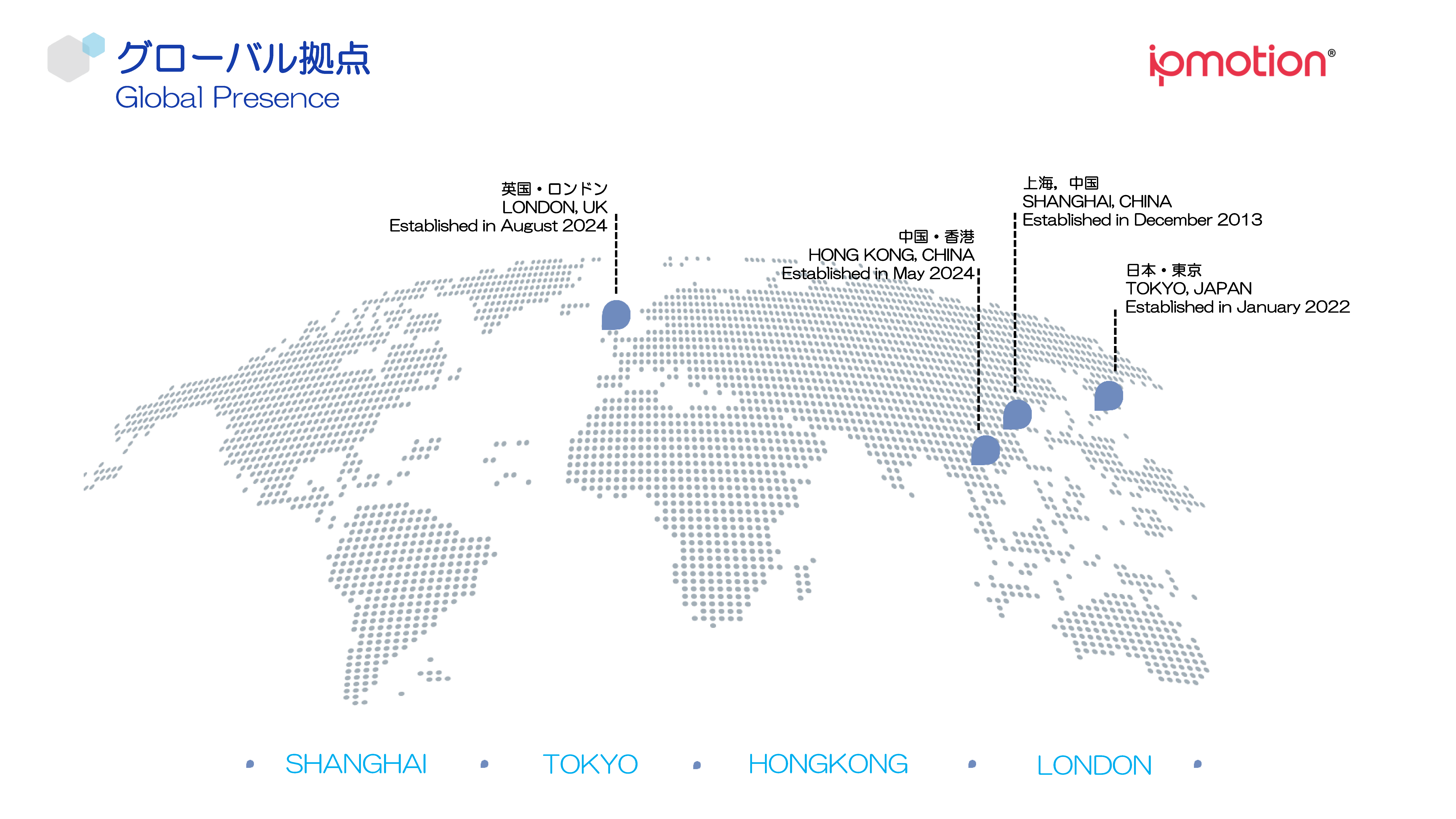 Global Presence Map